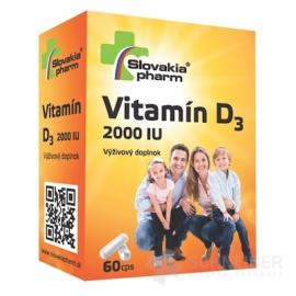 Slovakiapharm Vitamín D3 2000 IU