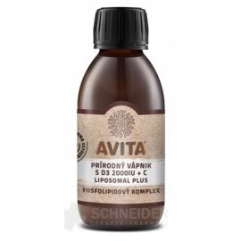 AVITA NATURAL CALCIUM WITH D3 2000IU + C LIPOSOMAL PLUS