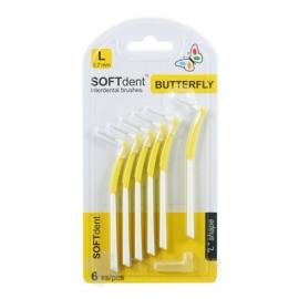 SOFTdent Butterfly L 0,7 mm interdental brushes