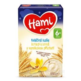 Hami semolina with porridge with vanilla flavor