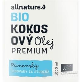 Allnature BIO Kokosový olej PREMIUM