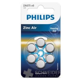 PHILIPS Zinc Air ZA675 batérie
