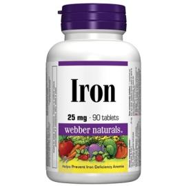 Webber Naturals Iron 25 mg