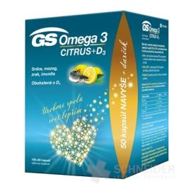 GS Omega 3 Citrus + D cps. 100 + 50 gift 2021