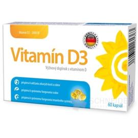 Vitamín D3 2000 IU - Sirowa