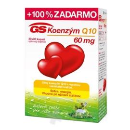 GS Koenzým Q10 60mg, cps. 30+30 NOVÝ