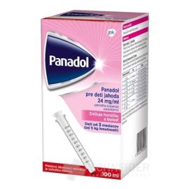 PANADOL FOR CHILDREN STRAWBERRY 24 mg/ml