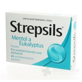 Strepsils Mentol a Eukalyptus