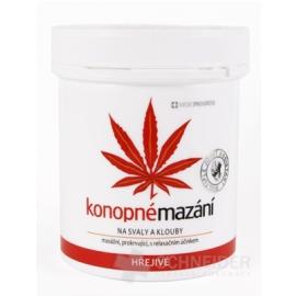 Konopné mazanie hrejivé