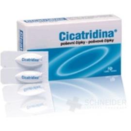 CICATRIDINE vaginal suppositories