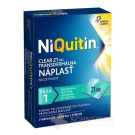 NiQuitin CLEAR 21 mg/24 h