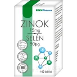 EDENPharma ZINOK 15 mg + SELÉN 50 µg