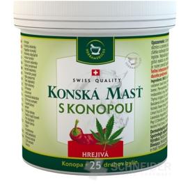 Konská mast® s konopou hrejivá 250 ml