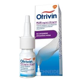 Otrivin PLUS 1mg/ml + 50mg/ml