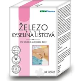 EDENPharma ŽELEZO PLUS KYSELINA LISTOVÁ