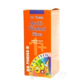 Dr.Theiss MULTI-VITAMOL ŠŤAVA 1+