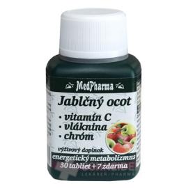 MedPharma JABLČNÝ OCOT, VIT C, VLÁKNINA, CHRÓM