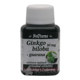 MedPharma GINKGO BILOBA + GUARANA