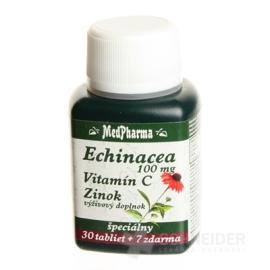 MedPharma ECHINACEA 100MG, VITAMIN C, ZINC