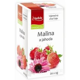 APOTHEKE PREMIER SELECTION ČAJ MALINA A JAHODA