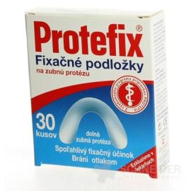 Protefix Fixačné podložky na dolnú zubnú protézu