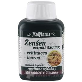 MedPharma Ginseng 350 mg + Echinacea + Leuzea