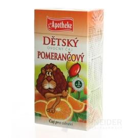 APOTHEKE DETSKÝ OVOCNÝ ČAJ POMARANČOVÝ