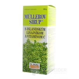 MÜLLEROV SIRUP S ISLANDSKÝM LIŠAJNÍKOM A VIT. C