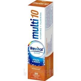 Revital multi 10 vitamins + effervescent fiber