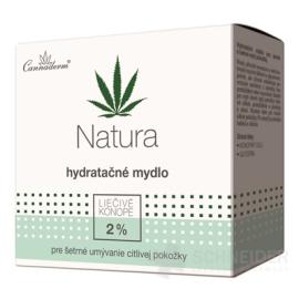 Cannaderm NATURA moisturizing soap