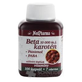 MedPharma BETACAROTENE 10 IU + Panthenol + PABA