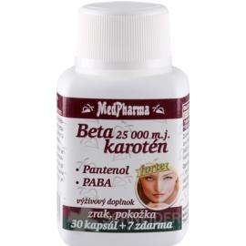 MedPharma BETACAROTENE 25.000 IU + Panthenol + PABA