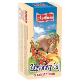 APOTHEKE ZÁZVOROVÝ ČAJ S RAKYTNÍKOM