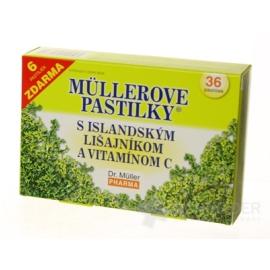 MÜLLEROVE PASTILKY S ISLAND. LIŠAJNÍKOM A VIT. C