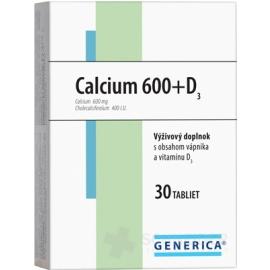 GENERICA Calcium 600 + D3