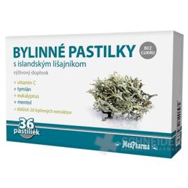 MedPharma BYLINNÉ PASTILKY Bez cukru