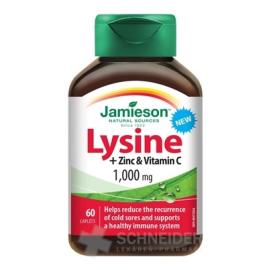 JAMIESON LYZÍN 1 000 mg SO ZINKOM A VITAMÍNOM C