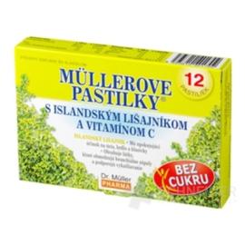 MÜLLEROVE PASTILKY S ISLAND. LIŠAJNÍKOM A VIT. C