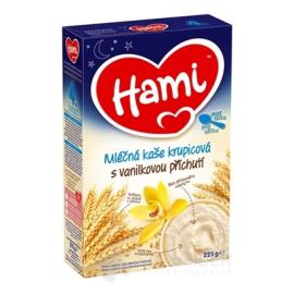 Hami semolina with porridge with vanilla flavor