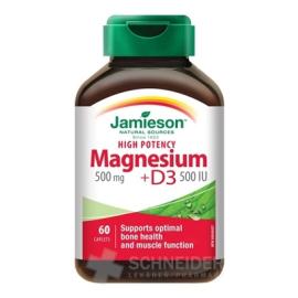 JAMIESON MAGNESIUM 500 mg WITH VITAMIN D3 500 IU