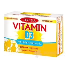 TEREZIA Vitamin D3 1000 IU (cps 1x30 pcs)