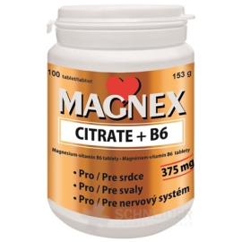MAGNEX CITRATE 375MG+B6 100TBL