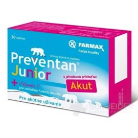 FARMAX Preventan Junior Akut + vitamín C