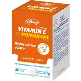 VITAR vitamin C 300 mg + sea buckthorn + zinc