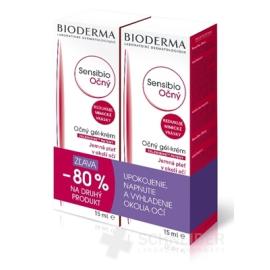 BIODERMA Sensibio Očný gél-krém (1+1)