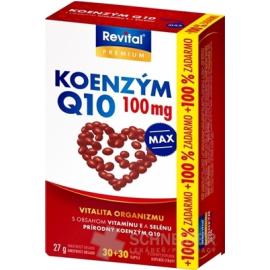 Revital KOENZÝM Q10 100 mg+VITAMÍN E+SELÉN MAX