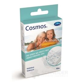 Cosmos in water on fingers mix