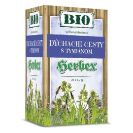 HERBEX BIO DÝCHACIE CESTY s tymiánom