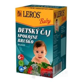 LEROS DETSKÝ ČAJ SPOKOJNÉ BRUŠKO