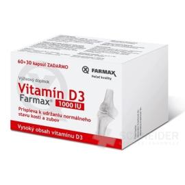 FARMAX Vitamín D3 1000 IU